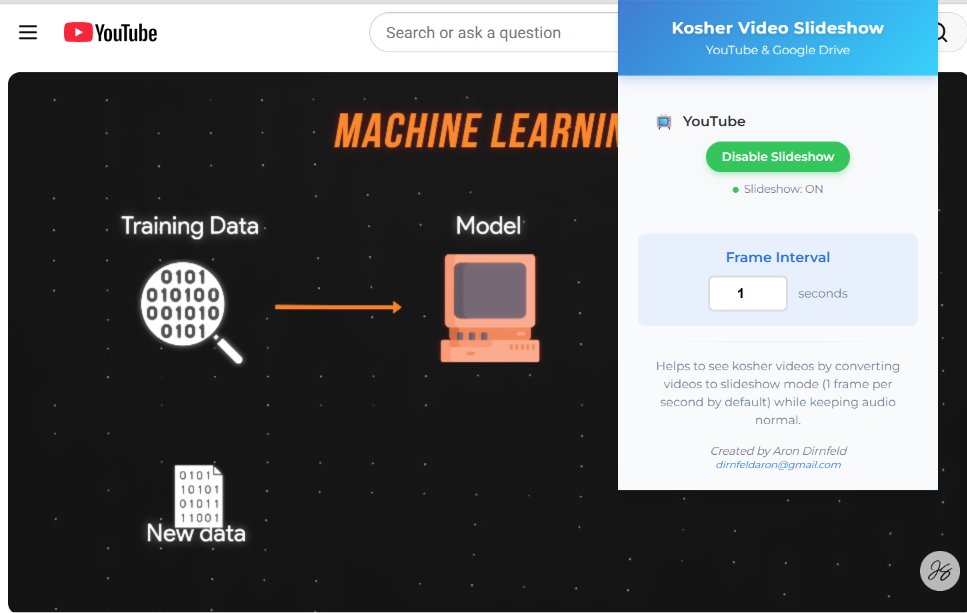 Kosher Video Slideshow screenshot